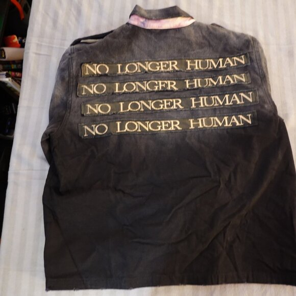 UNISEX Drop Dead "No Longer Human" Junji Ito Jacket Sz M NEW WITHOUT TAGS - Picture 9 of 10
